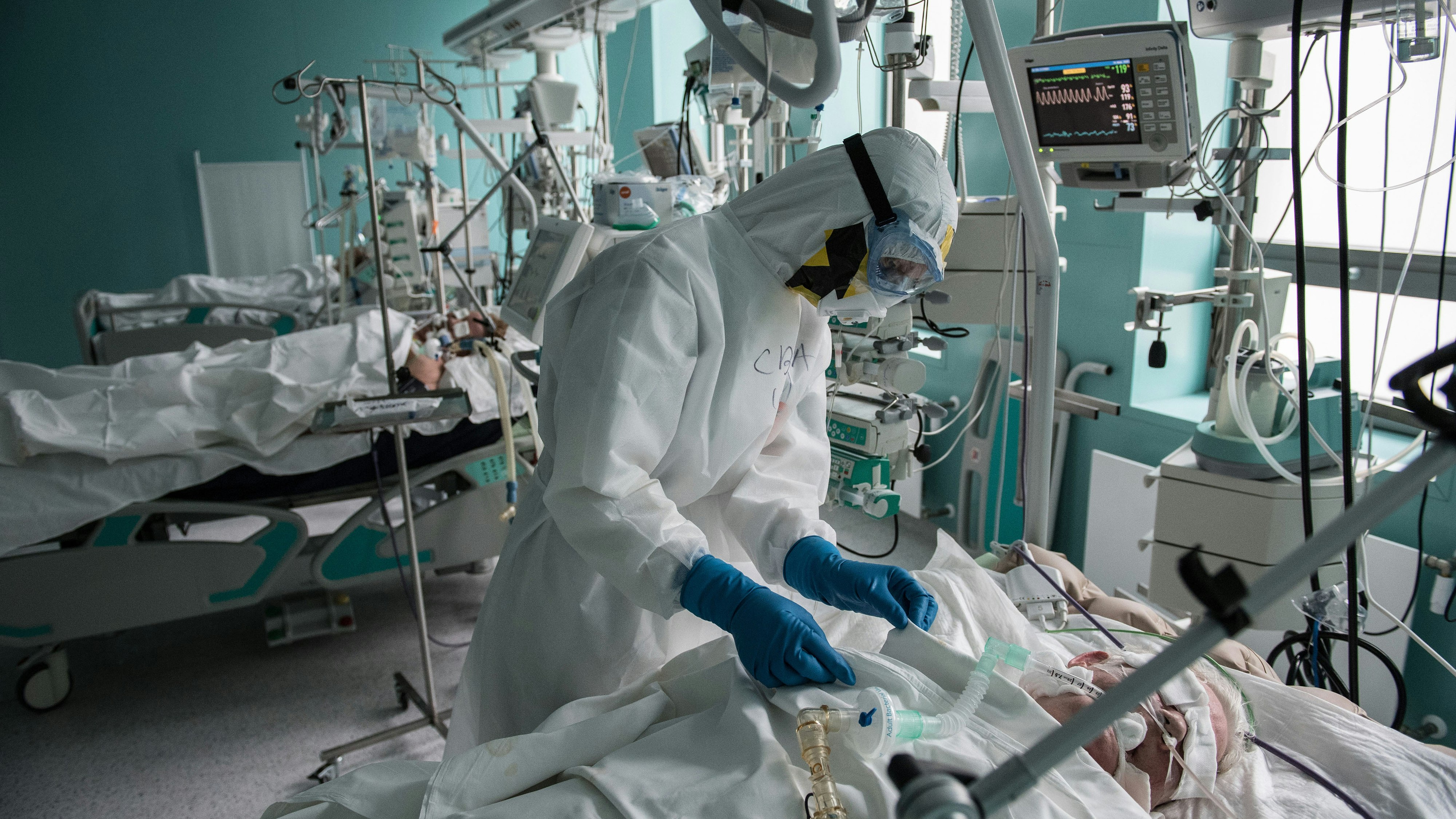 Auch die Lungen genesener Patienten sind teils stark angegriffen.