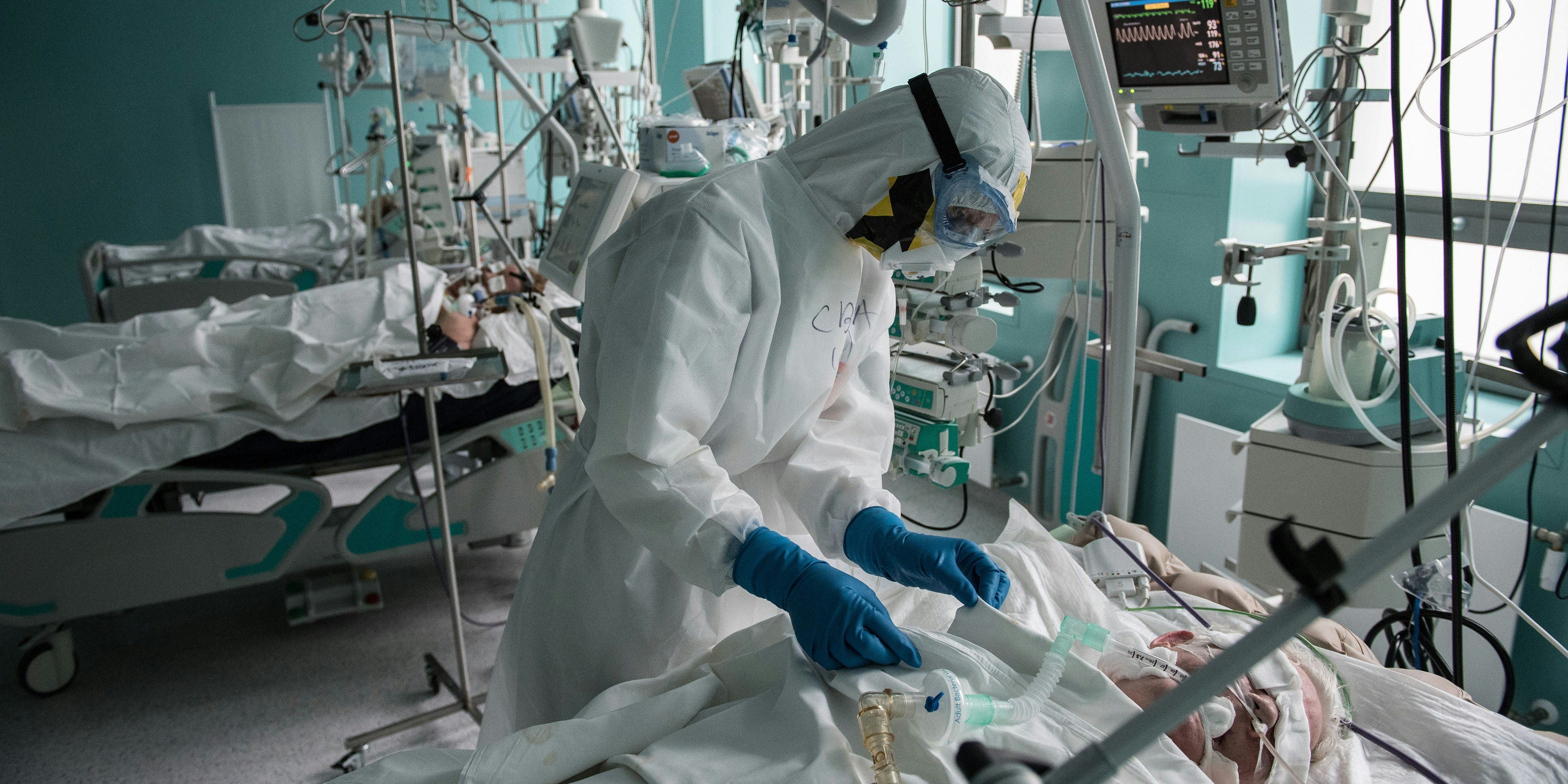 Auch die Lungen genesener Patienten sind teils stark angegriffen.