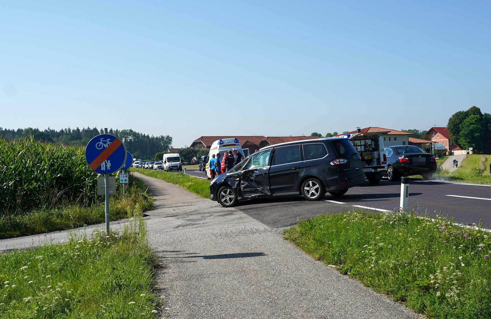 Am Samstag ereignete sich in Neukirchen/ Enknach ein tödlicher Verkehrsunfall.