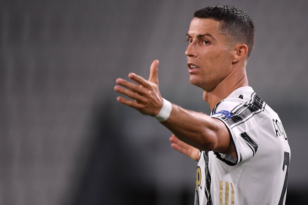 Cristiano Ronaldo muss bei Juve um den Europacup zittern.