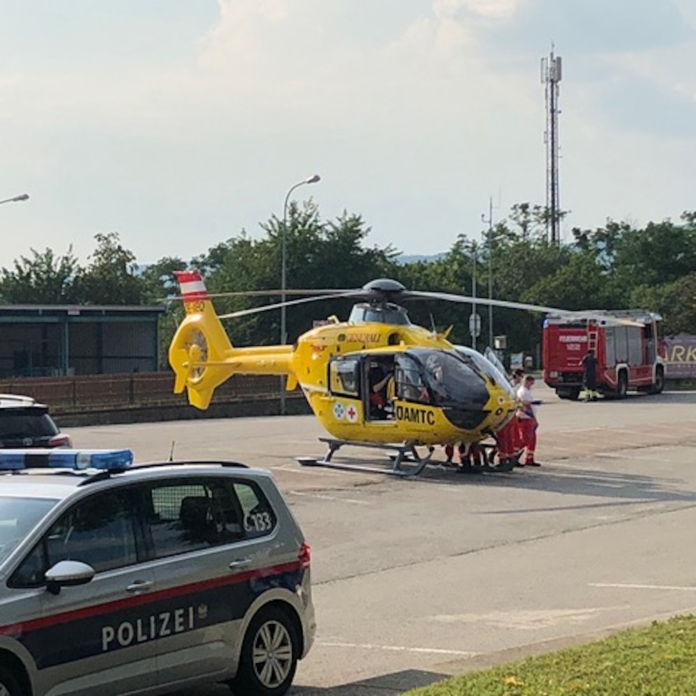 Badeunfall in Horn: Rettungskräfte vor Ort