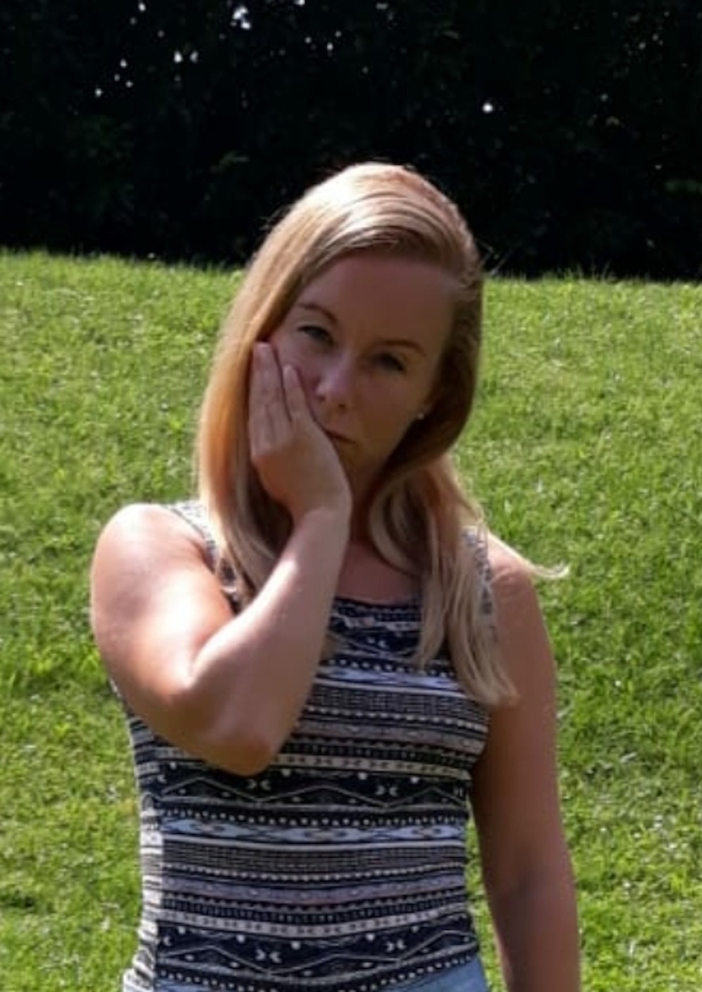 Karin N. musste zwei Tage Schmerzen erleiden.