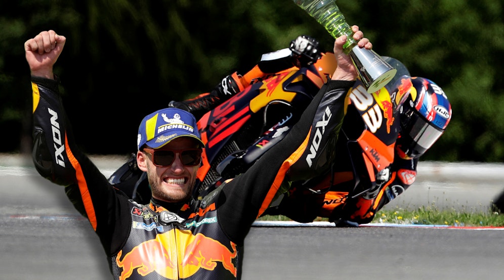 Brad Binder siegte auf seiner KTM.