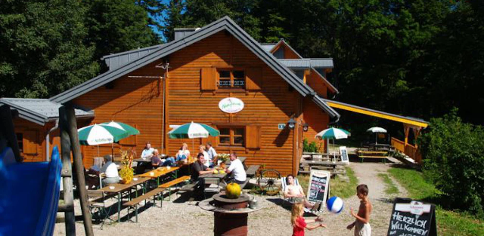 Die Stockerhütte, als sie noch bewirtschaftet wurde.