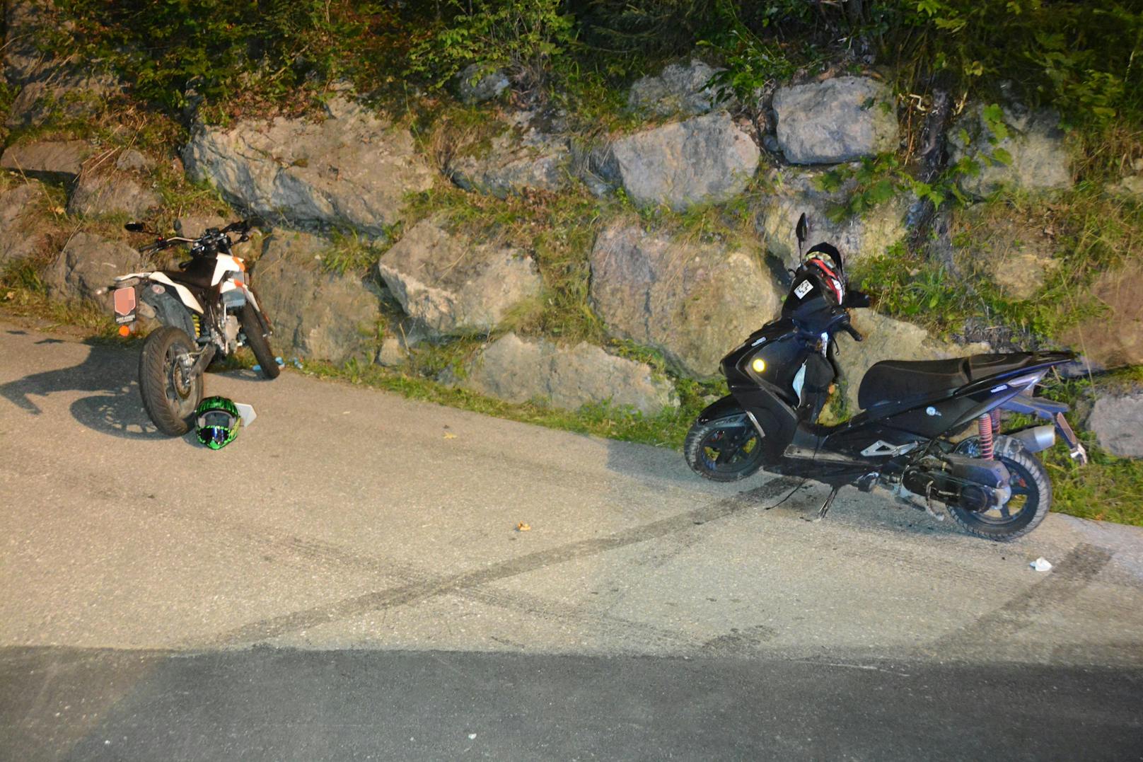 Tödlicher Verkehrsunfall in Oberau am 9. August 2020: Bilder der Unfallstelle