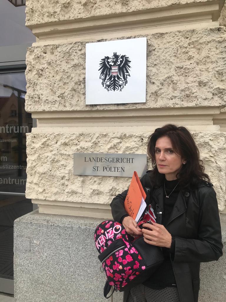 Wagner vor dem Landesgericht in St. Pölten