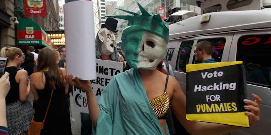 Bereits 2016 gab es Hinweise auf eine russische Einmischung in die US-Wahl.