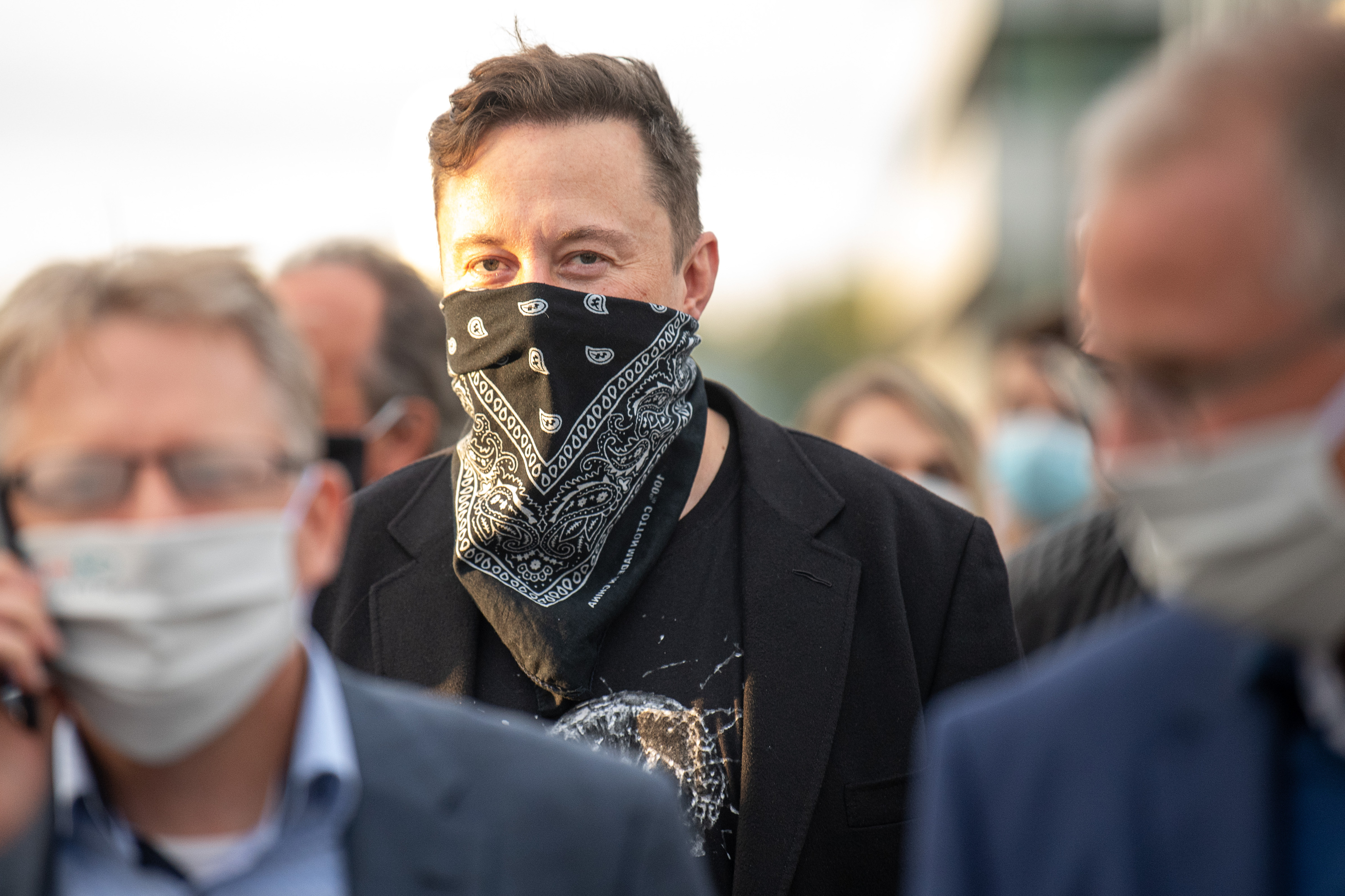 Elon Musk in Berlin