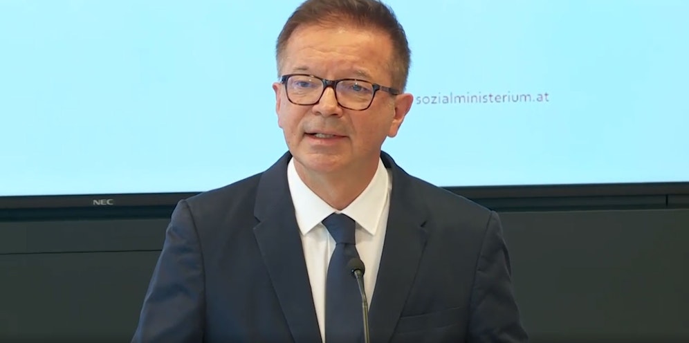 Gesundheitsminister Rudi Anschober (Grüne).