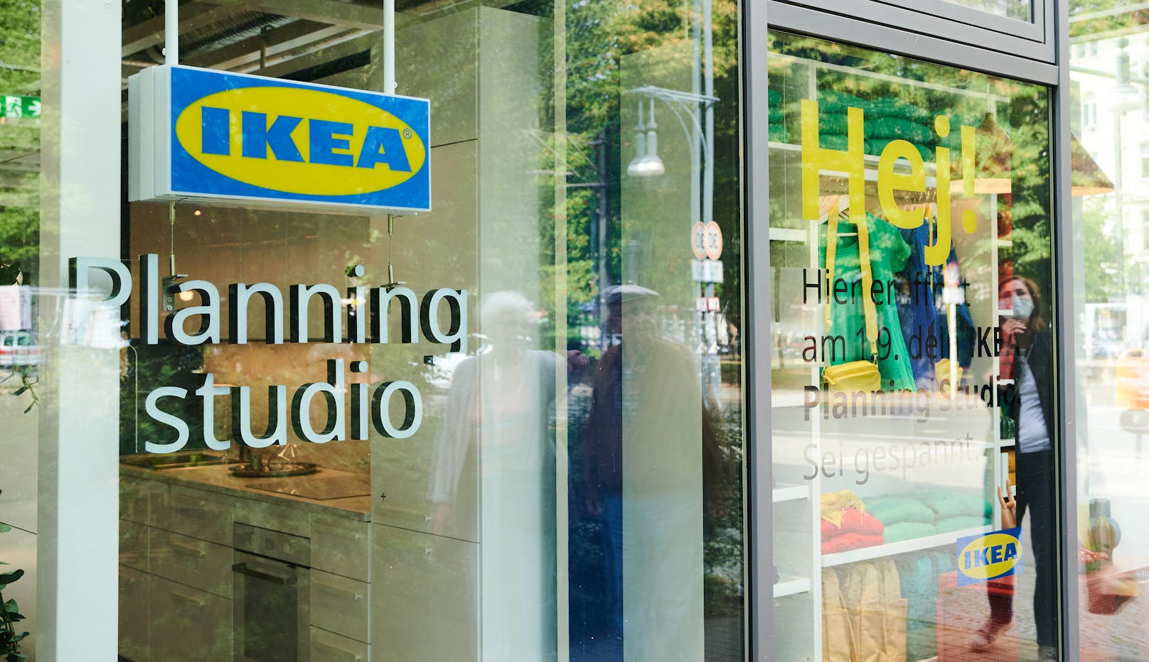 Neue Mini-Filiale von Ikea: das erste "Planungsstudio" des schwedischen Möbelriesen eröffnet am 1. September 2020 in Berlin.