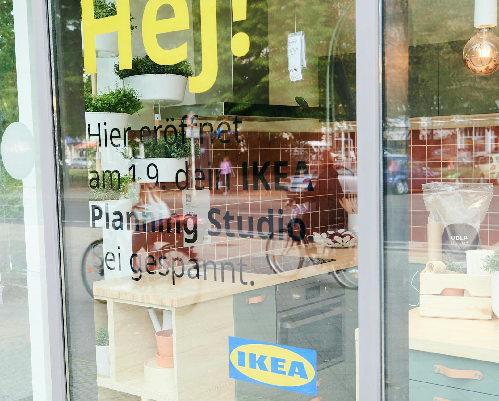 Neue Mini-Filiale von Ikea: das erste "Planungsstudio" des schwedischen Möbelriesen eröffnet am 1. September 2020 in Berlin.