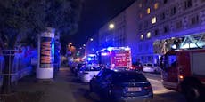 Einbrecher flieht in Wien über Balkon und bleibt hängen