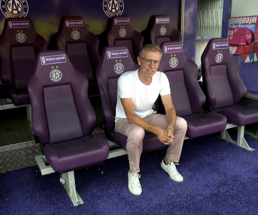 Peter Stöger vor seinem Bundesliga-Comeback. 