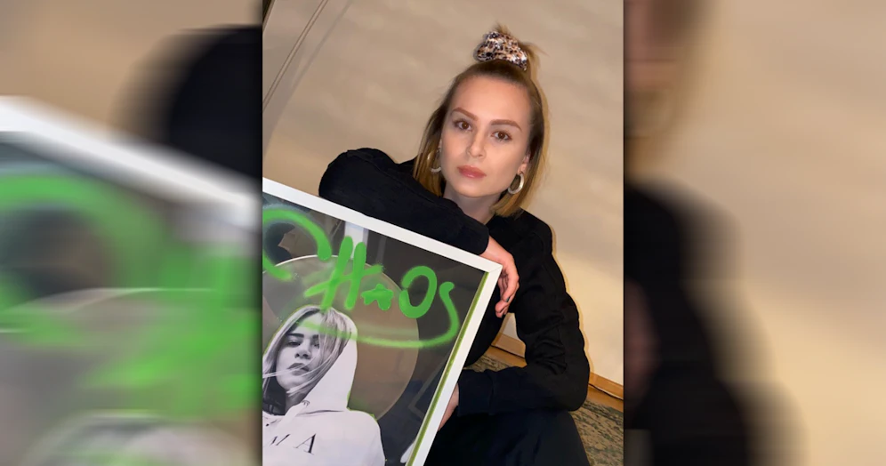 Mathea reagiert gelassen.