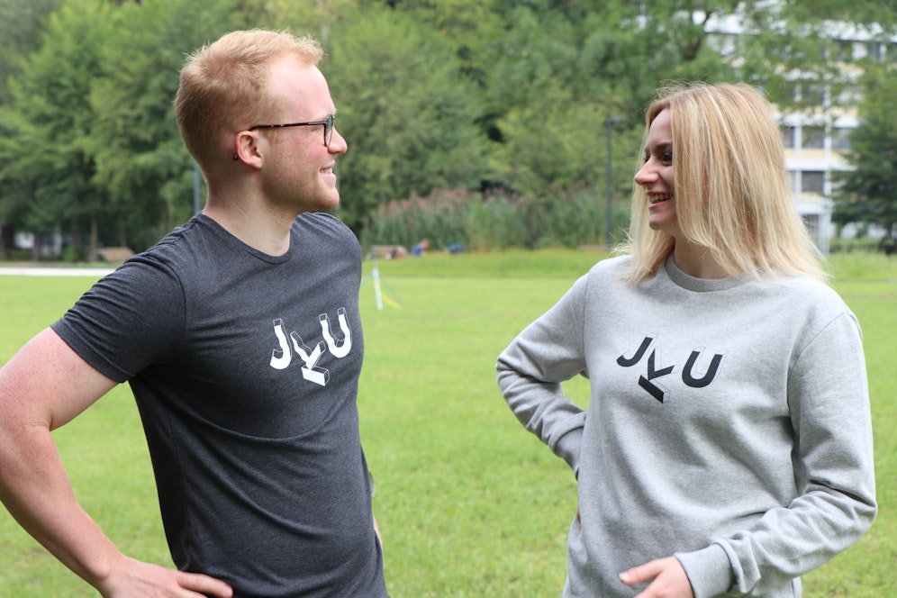 Die Linzer Uni hat jetzt einen eigenen Fanshop.