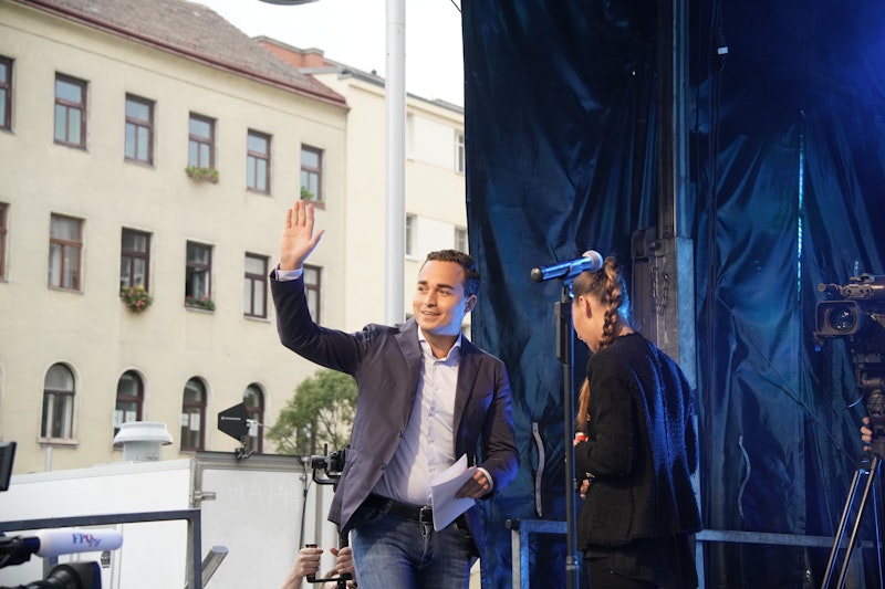 Maximilian Krauss war der erste Redner