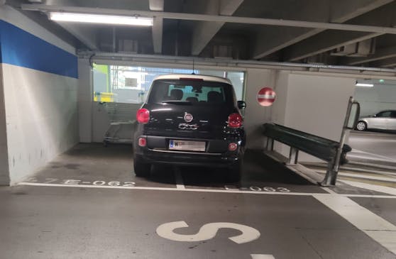 Der Leser musste sich einen neuen Parkplatz suchen.
