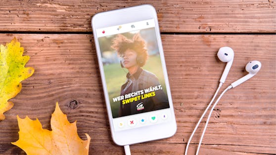 Die Wiener Grünen werben im Tinder-Style um Singles.
