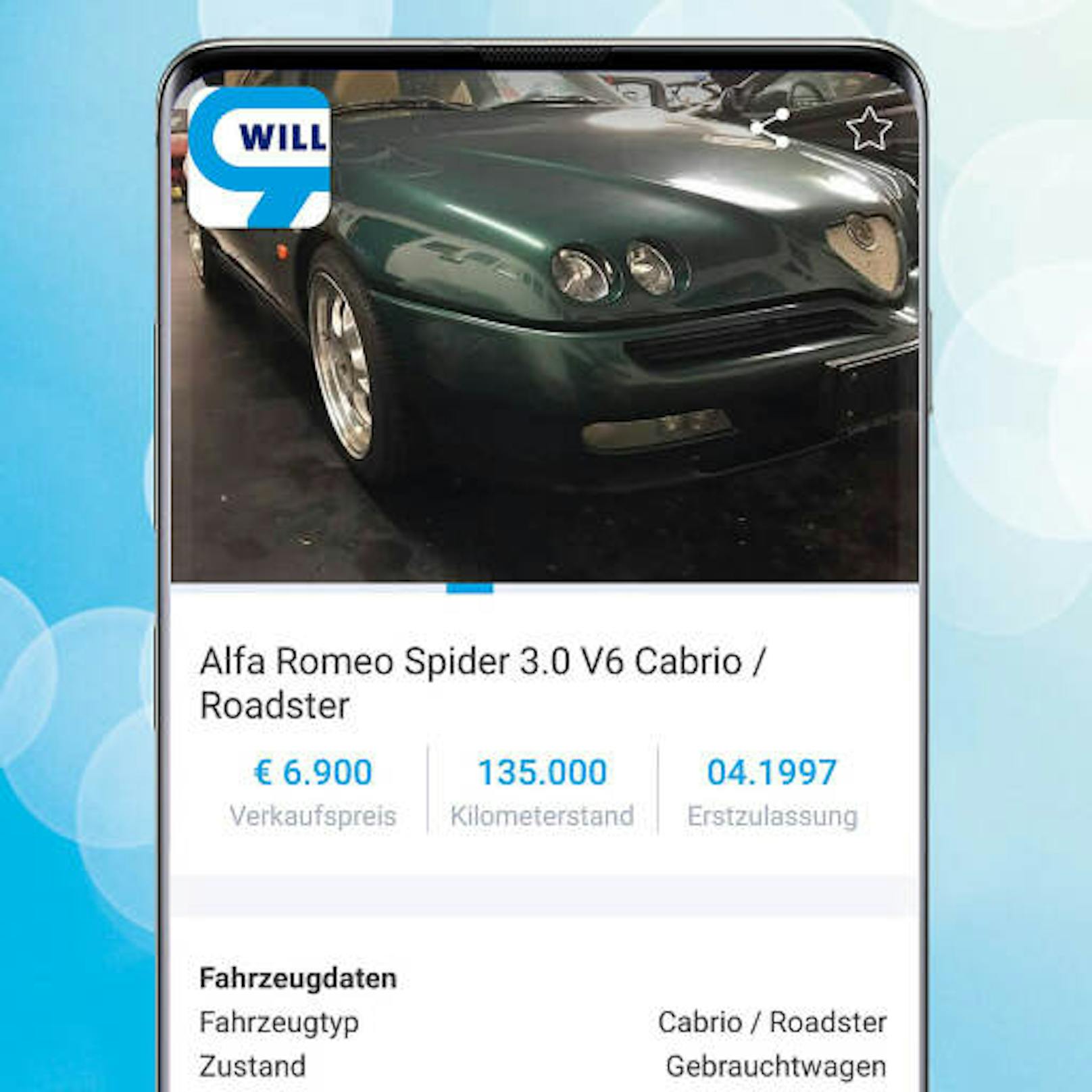 Der Alfa Romeo Spider 3.0 Cabrio/ Roadster