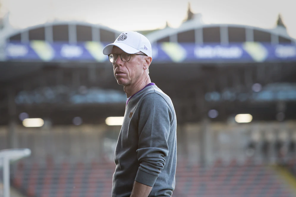 Peter Stöger war trotz der Niederlage nicht unglücklich. 
