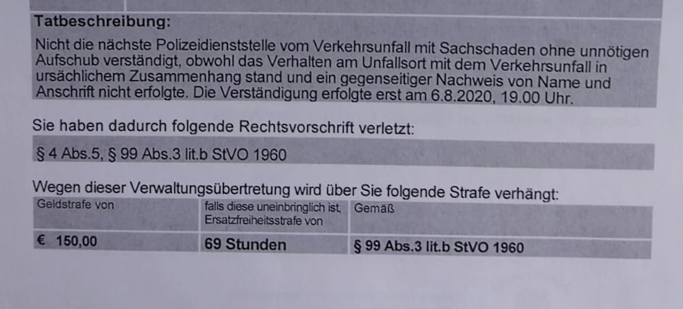 Der Paragraph aus der Straßenverkehrsordnung