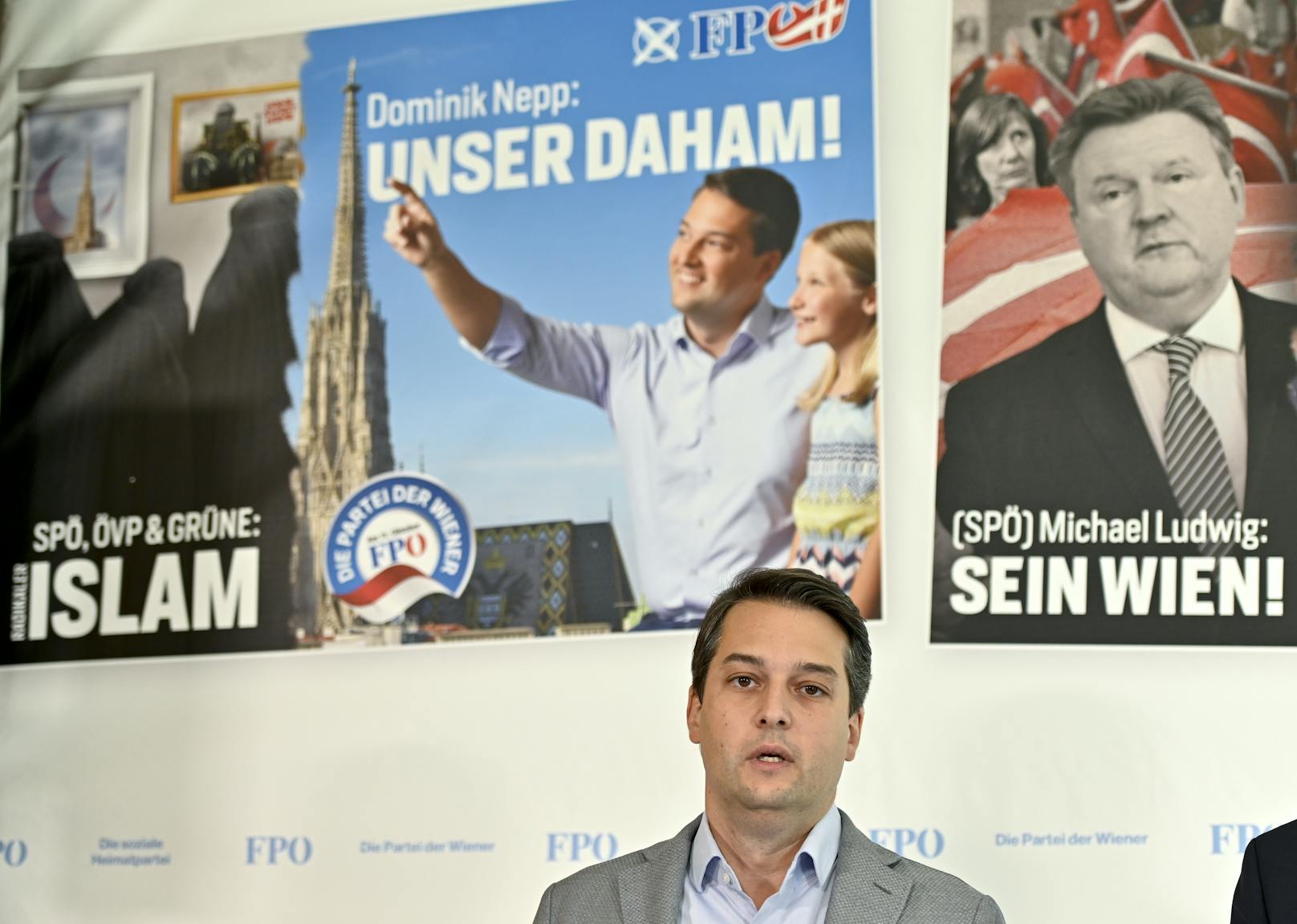 Der Wiener FPÖ-Chef Dominik Nepp.