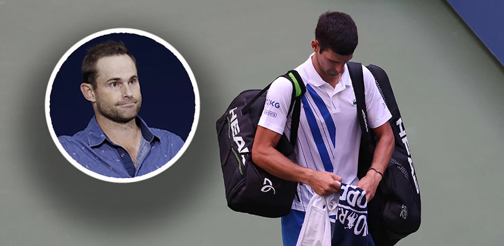 Andy Roddick spricht über den Djokovic-Skandal. 