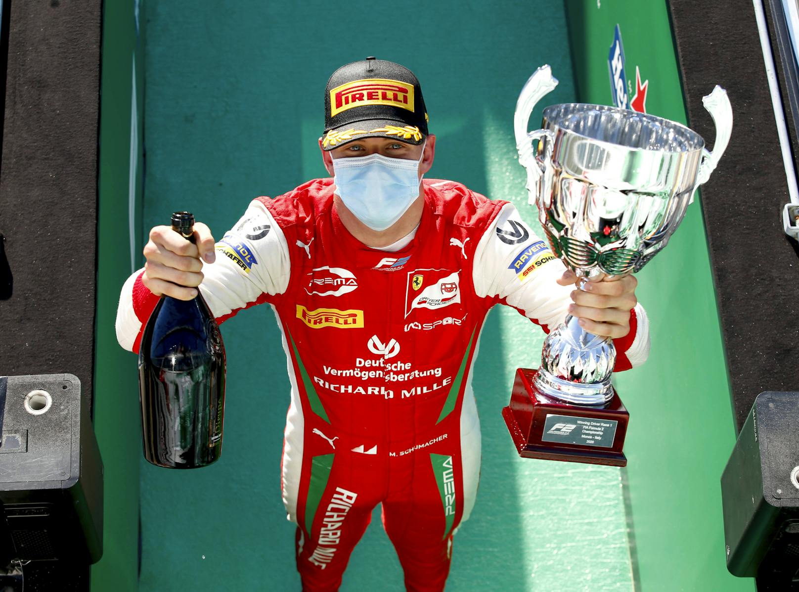 Mick Schumacher liegt an der Spitze der Formel 2. 