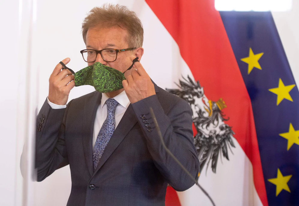 Gesundheitsminister Rudi Anschober (Grüne).