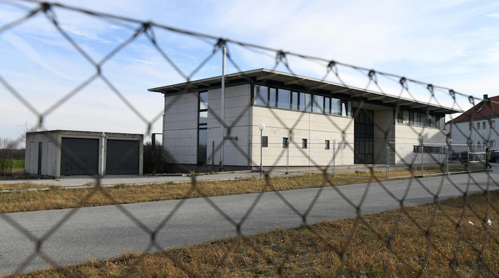 Die Flüchtlingsunterkunft in Drasenhofen