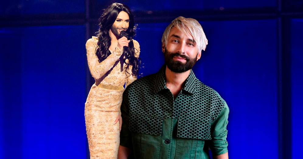 Zwei Figuren, aber eine Person