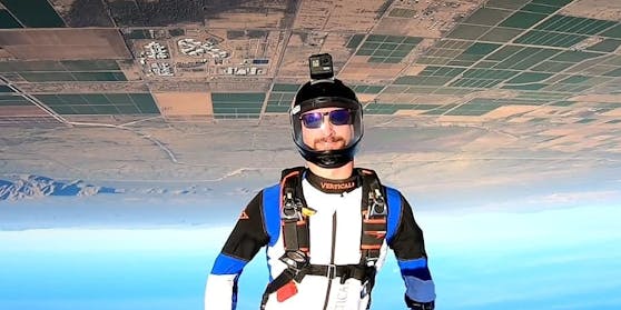 Der US-Amerikaner Kyle Marquart ist für seine Stunts in luftiger Höhe bekannt.