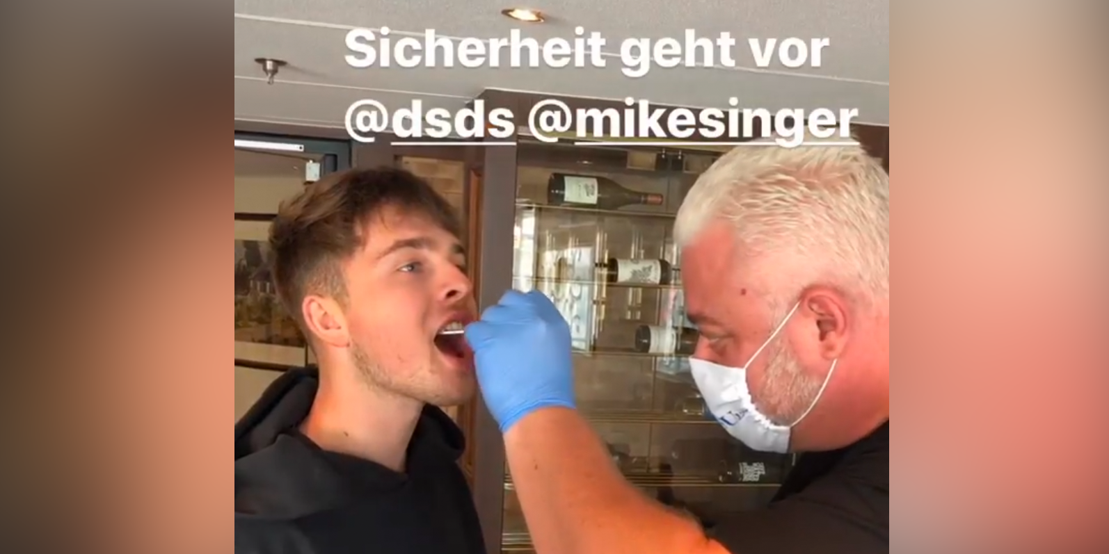 "Sicherheit geht vor", postete sein Manager auf Instagram.<br>