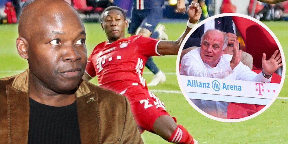 George Alaba ärgert sich über Aussagen von Uli Hoeneß.