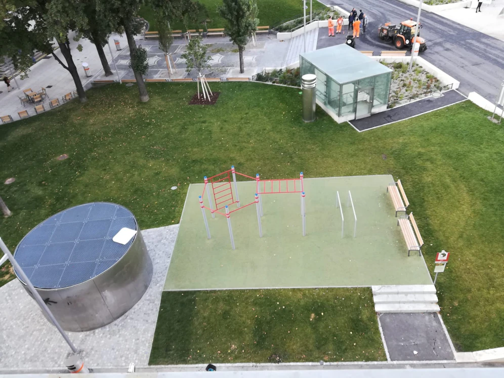 Hier kommt es zu den Lärmerregungen am Reumannplatz.