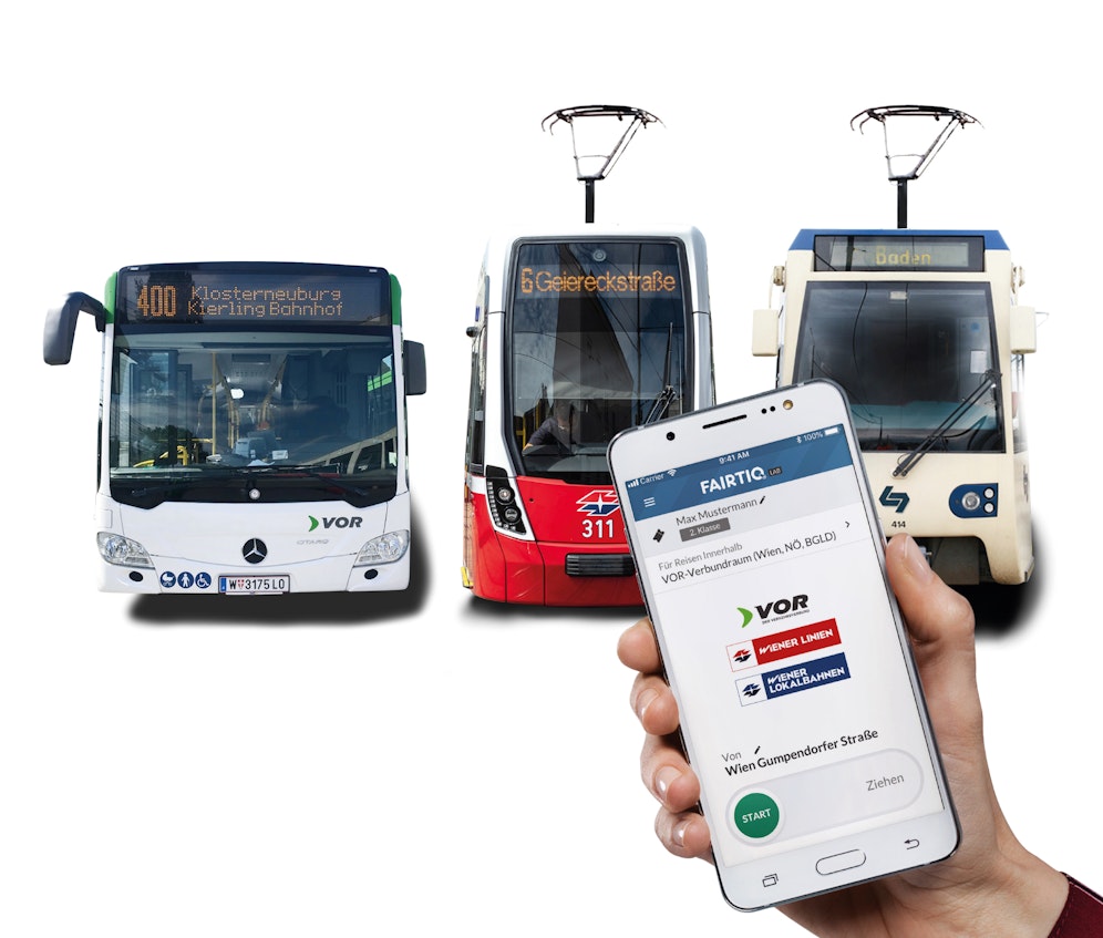 Die neue FAIRTIQ-App.