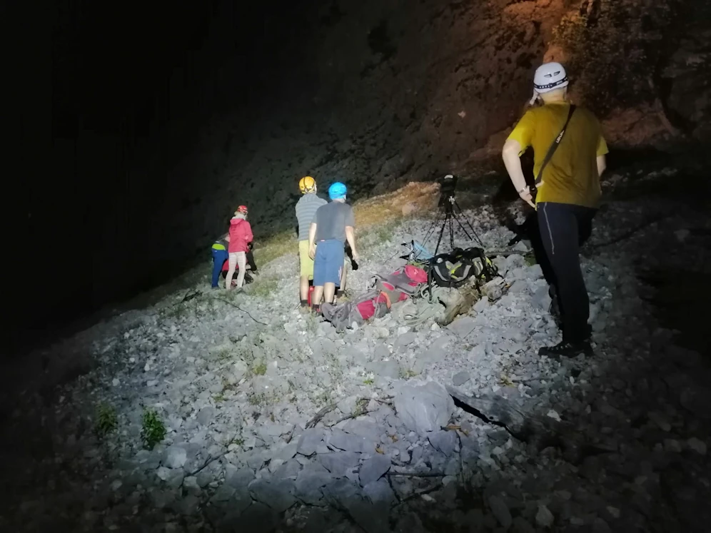 Einsatz für die Bergrettung