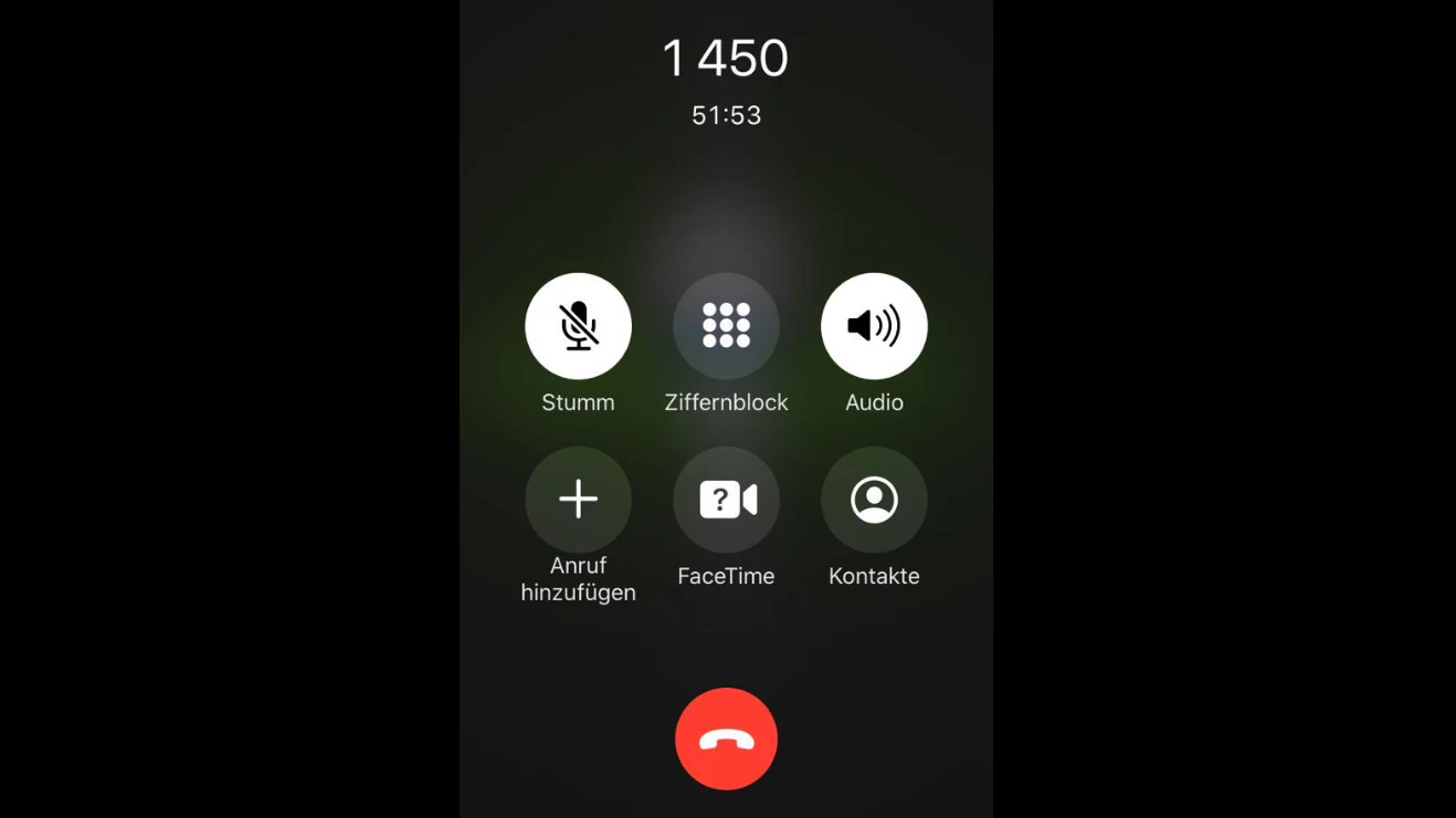 Florian wartet fast eine Stunde.