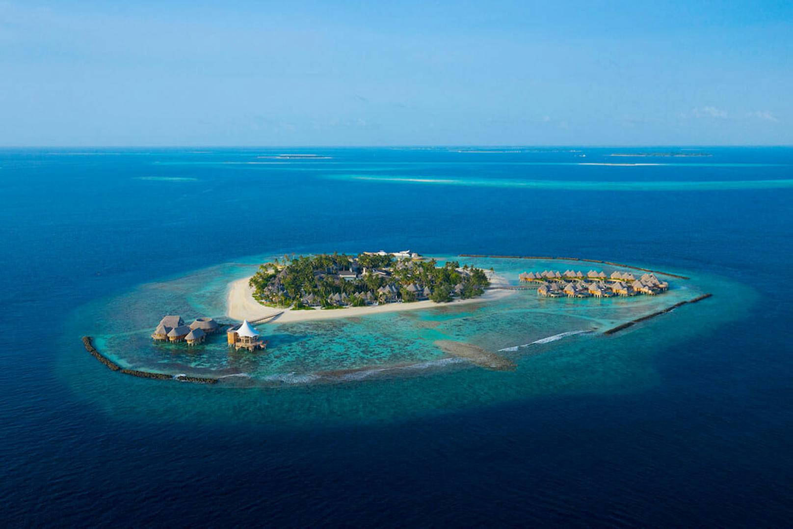 Das Urlaubsresort "The Nautilus Maldives" bietet all jenen, die derzeit im Homeoffice arbeiten, ein Büro am Strand.