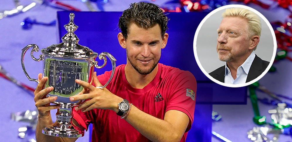 Dominic Thiem überflügelt im Preisgeld-Ranking Boris Becker. 