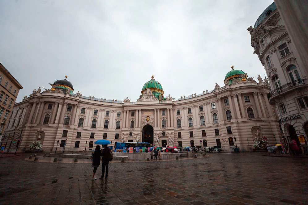 Regenwetter in Wien. Symbolbild