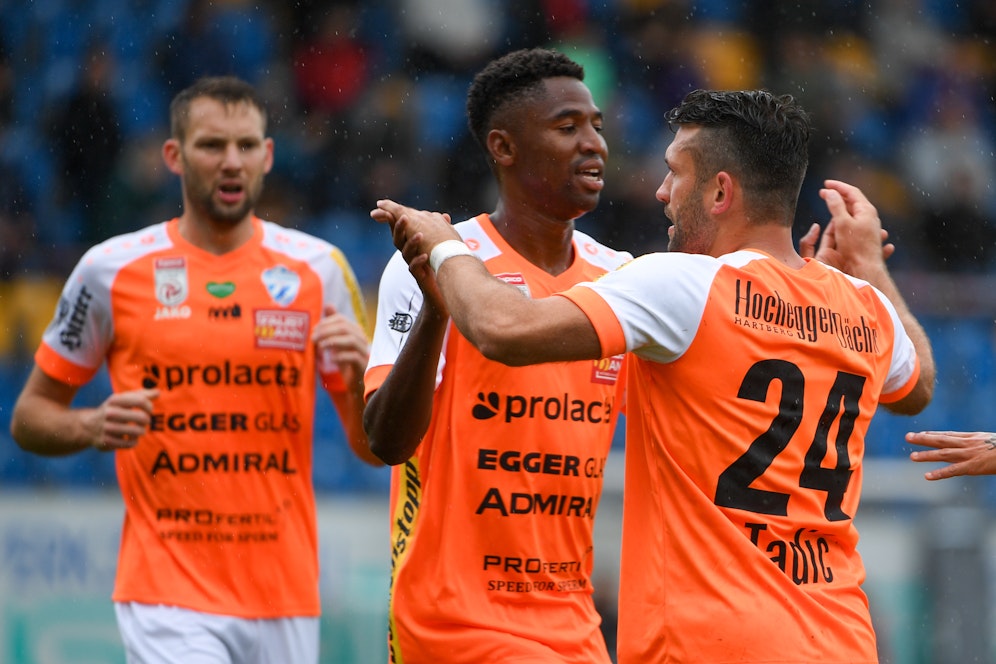 Dario Tadic und Co. jubeln am Donnerstag nur auf ORF Sport +.