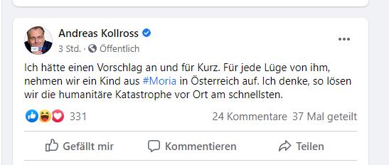 Das Posting von Kollross