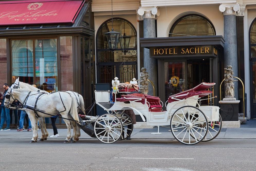 Auch das Hotel Sacher ist dabei.