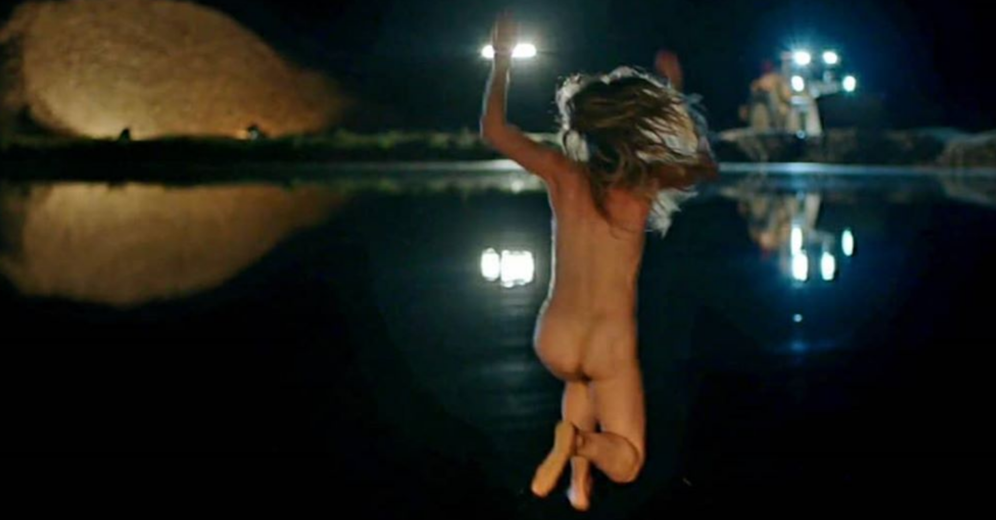 Wolke Hegenbarth beim Dreh zu 