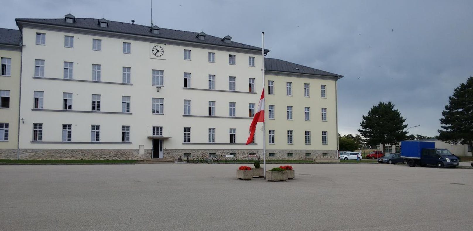 Die Radetzky-Kaserne in Horn.