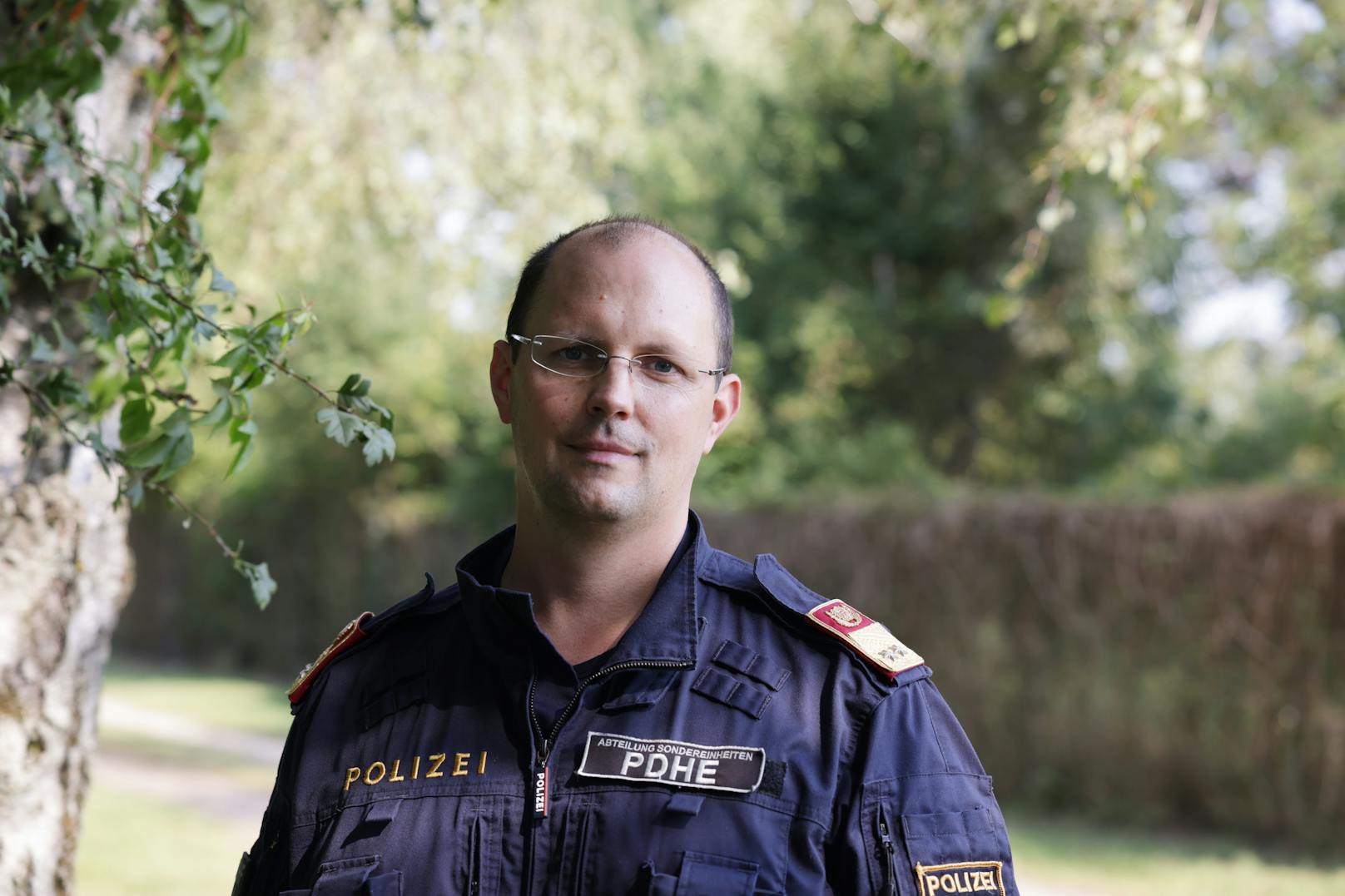 Rudolf König ist Kommandant der Polizeidiensthundeeinheit.