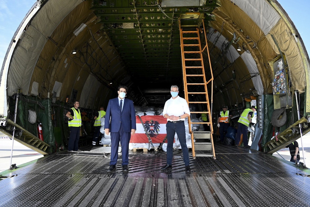 Hilfsgüter für Moria