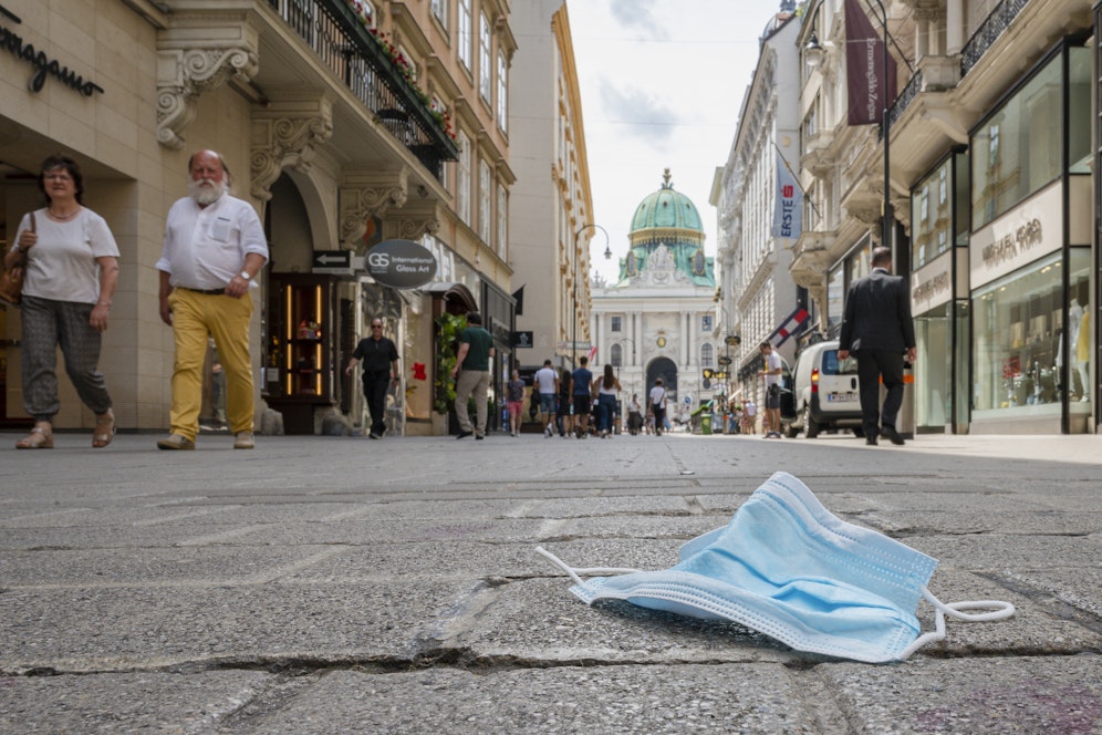 Tourismus in Wien während Corona. Symbolbild