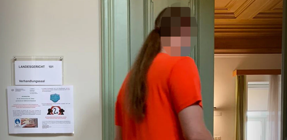 Der Mann vor Gericht